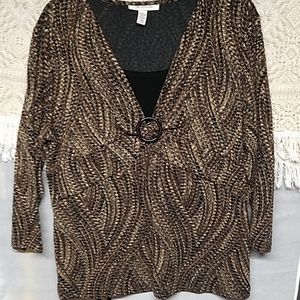 JM Collection Womens top- 2 for $20